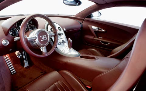 Interior Bugatti Veyron on Traditionally  Bugatti Veyron Interior Was Done In Brushed Aluminium